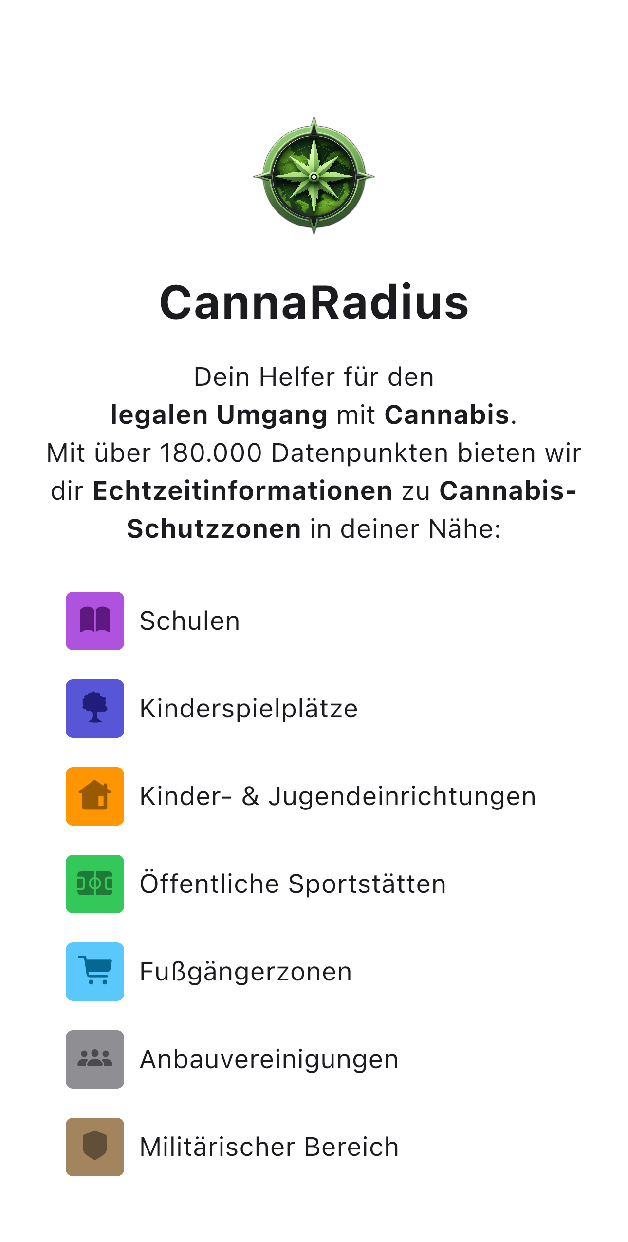 CannaRadius App Preview